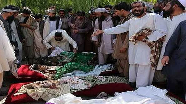 افغانستان: فوج کے ہوائی حملے میں بارہ بچوں کی موت