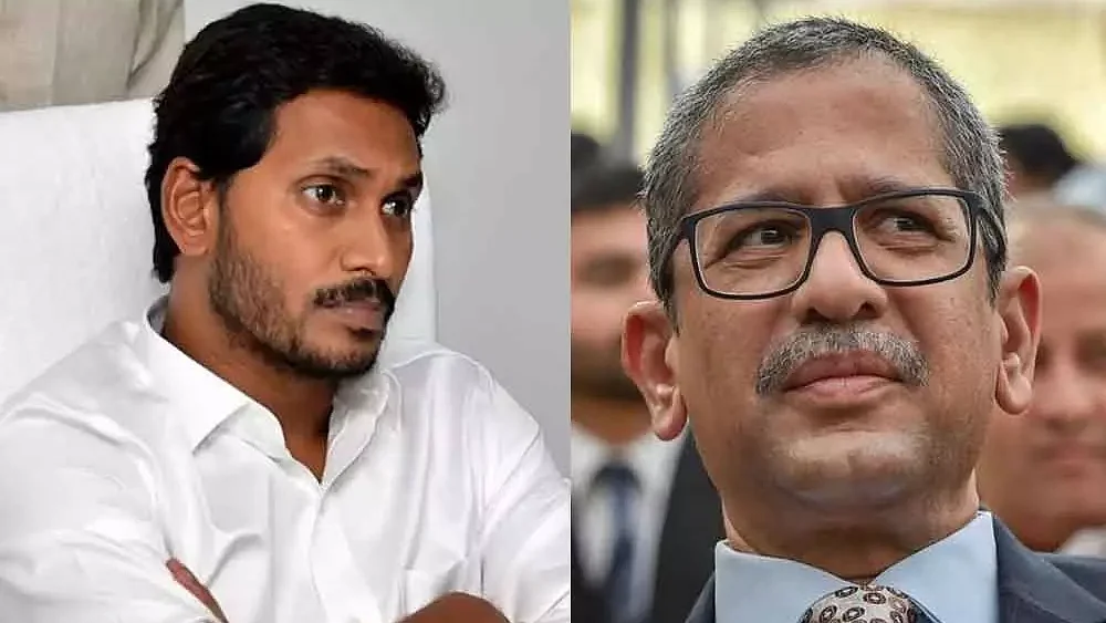 آندھرا کے وزیر اعلیٰ نے چیف جسٹس کو خط لکھا، سپریم کورٹ کے سینئر جج کے خلاف شکایت کی