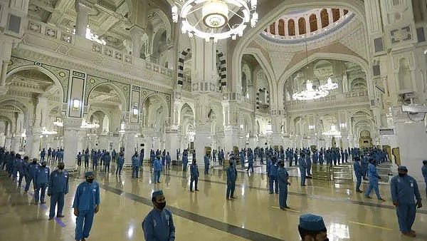 مسجد حرام میں گاڑیوں کی آمد ورفت کے لیے نیا میکانزم