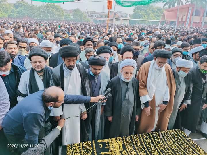 مولانا کلب صادق نم آنکھوں کے ساتھ سپردِ خاک، 2 جگہ پڑھی گئی نماز جنازہ، پی ایم مودی اور راہل گاندھی کا اظہارِ تعزیت