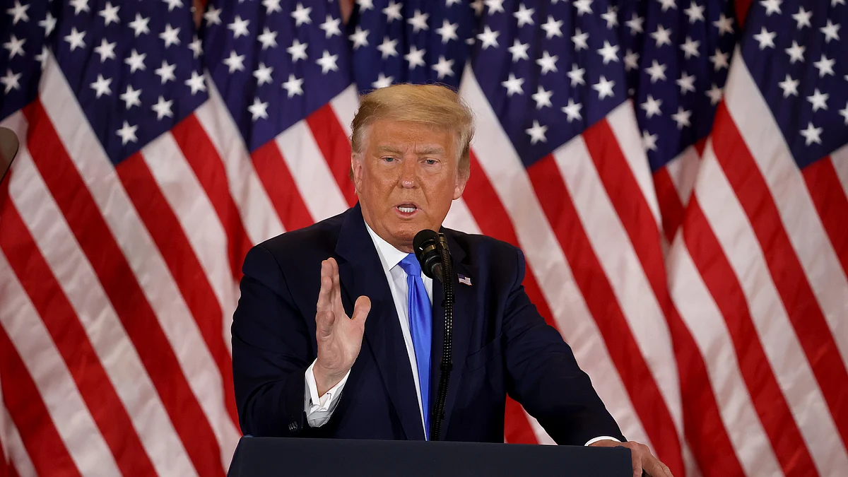 امریکی صدر ڈونالڈ ٹرمپ / Getty Images
