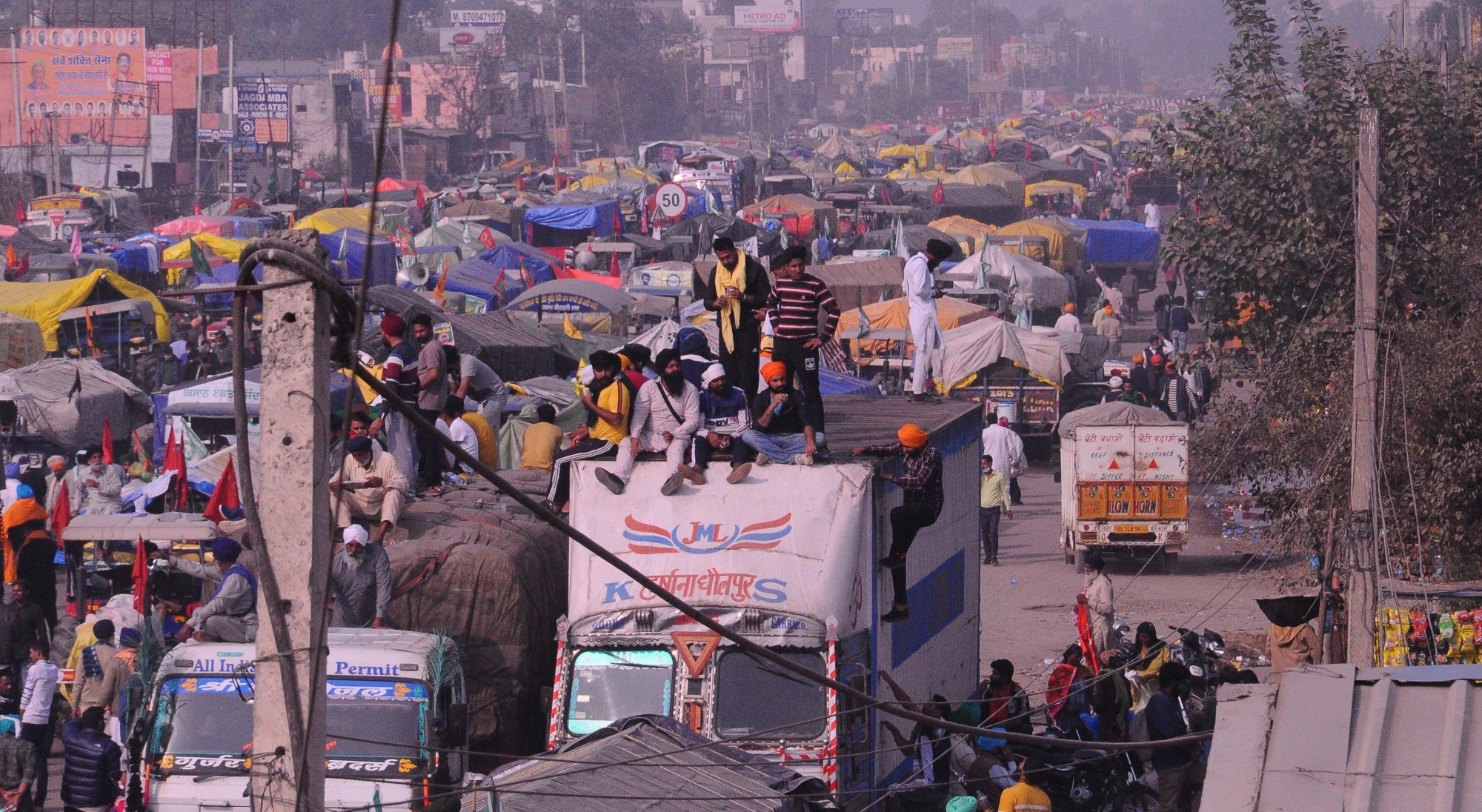 کسان تحریک: حکومت کسانوں کا درد نہیں سمجھ رہی... کسان سنیوکت مورچہ