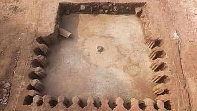 آگرہ: فتح پور سیکری میں مغلیہ دور کا پانی کا حوض دریافت