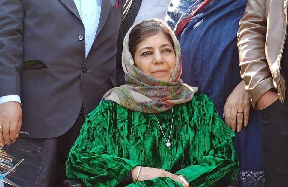 بالاکوٹ اسٹرائیک کی حقیقت صرف بی جے پی کے پسندیدہ اینکر جانتے تھے: محبوبہ مفتی