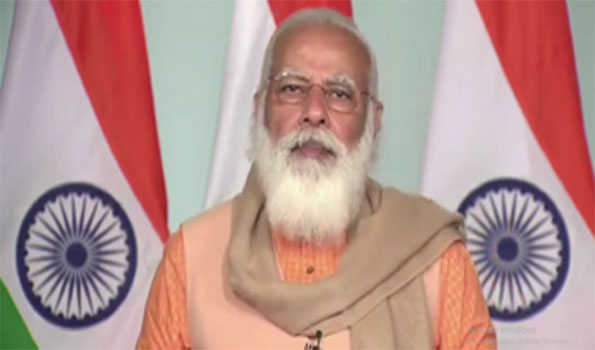 ملک کے لئے جانیں قربان کرنے کاعزم ہی شہیدوں کو سچا خراج عقیدت: مودی