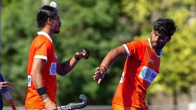 ہاکی: ہندوستان نے اولمپک چیمپین ارجنٹائنا کو شوٹ آؤٹ میں 3-2 سے شکست دی