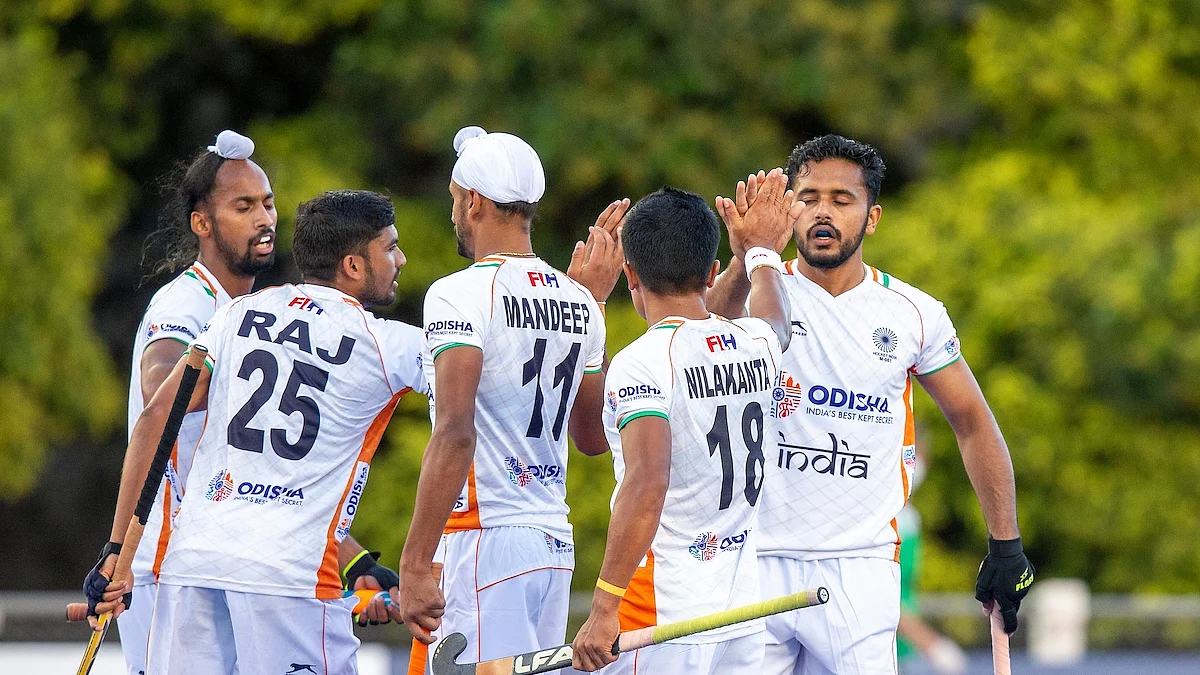 ہاکی: ہندوستان کی اولمپک چیمپئن ارجنٹینا پر 3-0 سے اثر انگیز جیت