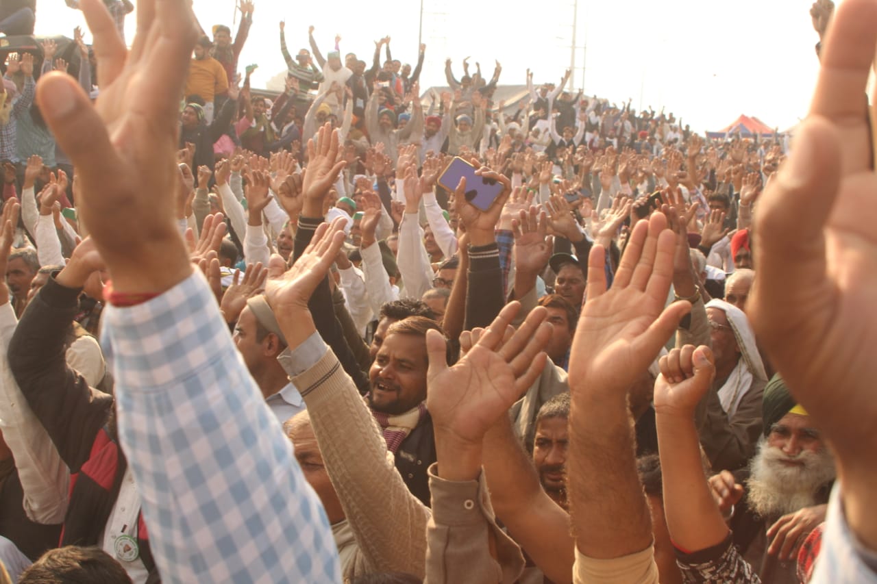 متنازعہ زرعی قوانین معاملہ: کسان تنظیموں نے بی جے پی لیڈر کے گھر کا کیا محاصرہ