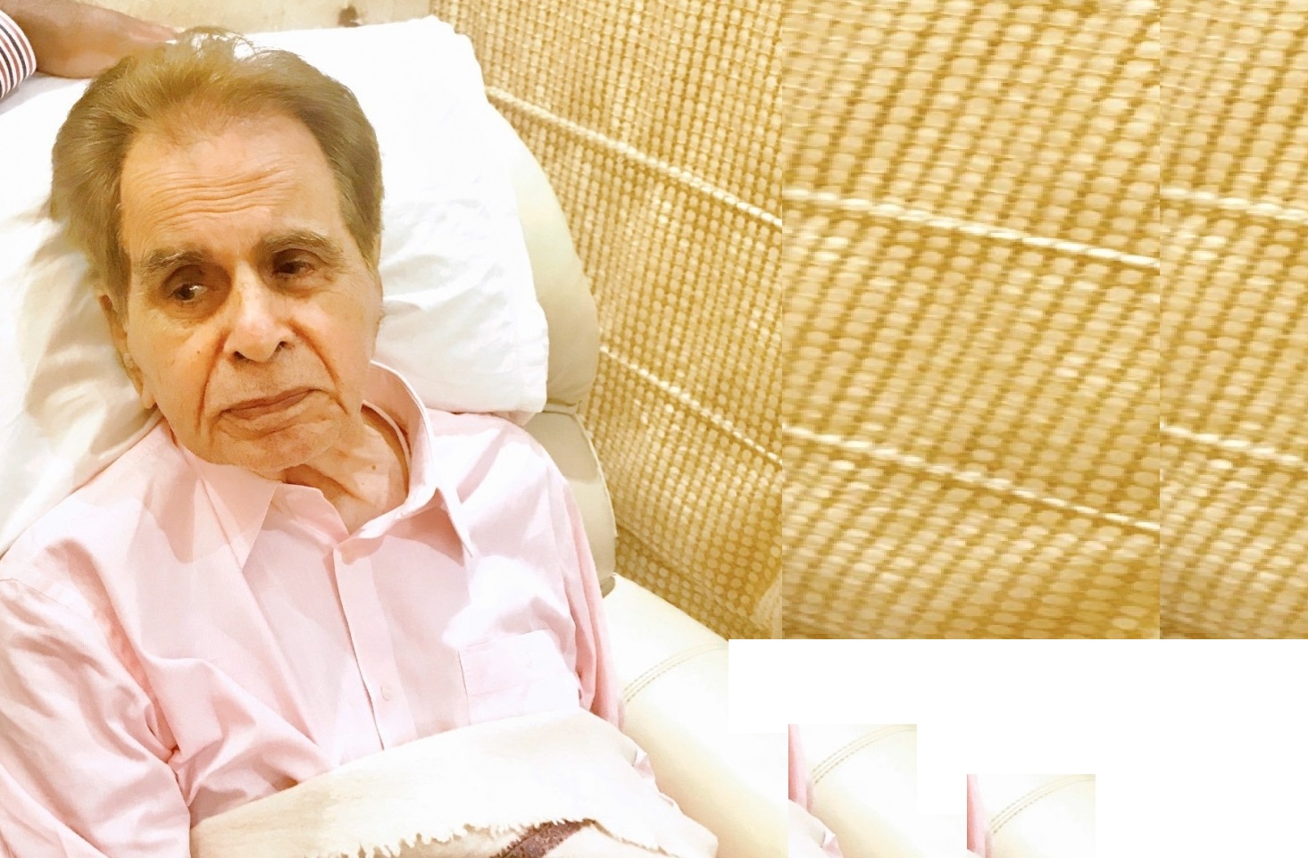 مشہور اداکار دلیپ کمار ایک بار پھر اسپتال میں داخل، پھر سانس لینے میں ہوئی دقت