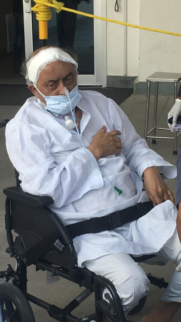 ظفریاب جیلانی کو اسپتال سے ملی چھٹی، برین ہیمریج کے بعد میدانتا میں چل رہا تھا علاج