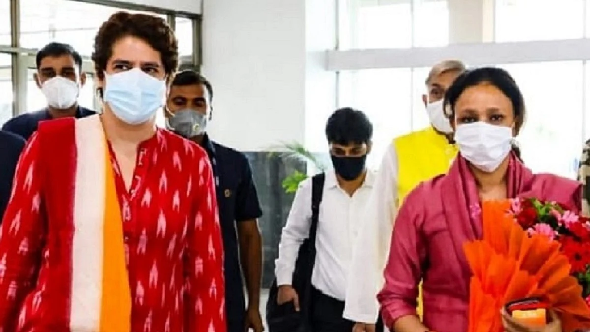 پرینکا گاندھی، تصویر آئی اے این ایس