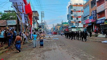 بنگلہ دیش میں درگا پوجا پنڈالوں میں توڑ پھوڑ اور تشدد، وزیر اعظم شیخ حسینہ برہم