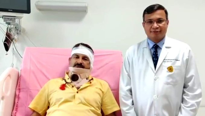 منوج تیواری کو سر میں چوٹ لگی تو یورولوجی ڈیپارٹمنٹ میں کیوں داخل ہوئے؟ آر جے ڈی کا سوال