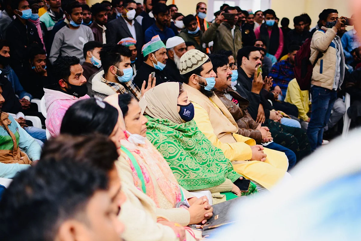 بھیم آرمی کے ہزاروں کارکنان کی کانگریس میں شمولیت