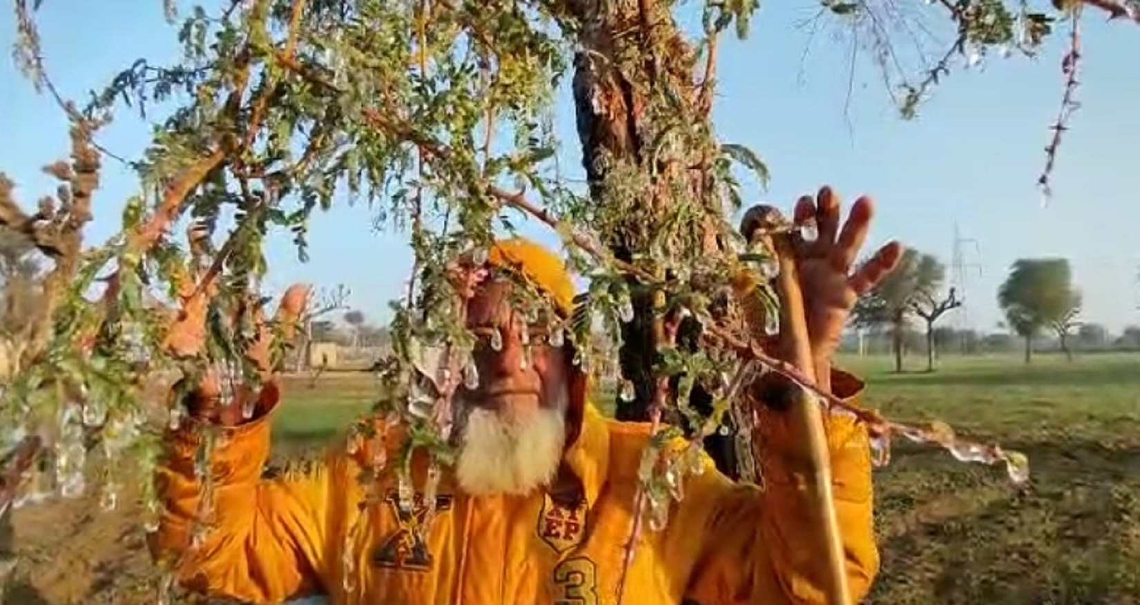 راجستھان میں زبردست سردی، درجہ حرارت نقطہ انجماد سے تقریباً چار ڈگری نیچے
