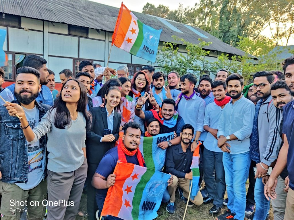 گواہاٹی یونیورسٹی میں این ایس یو آئی کی تاریخی فتح، 5 اہم سیٹوں پر قبضہ، اے بی وی پی کا صفایا