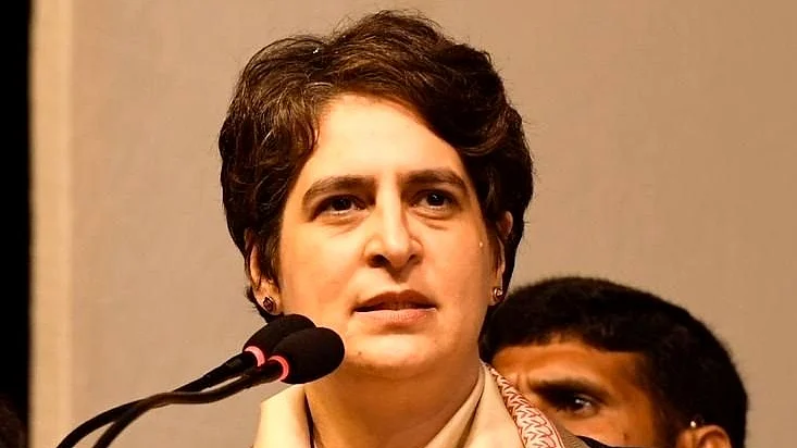 پرینکا گاندھی، تصویر آئی اے این ایس