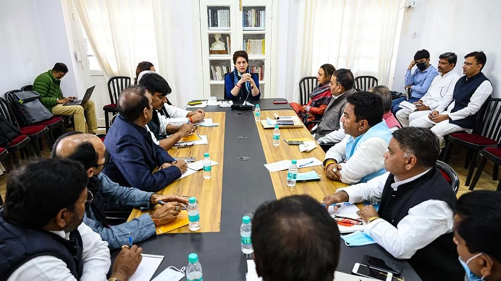 پرینکا گاندھی، تصویر ٹوئٹر@INCUttarPradesh