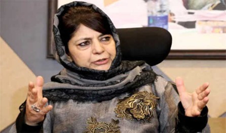 موجودہ حکومت گوڈسے کا کشمیر بنانا چاہتی ہے، محبوبہ مفتی
