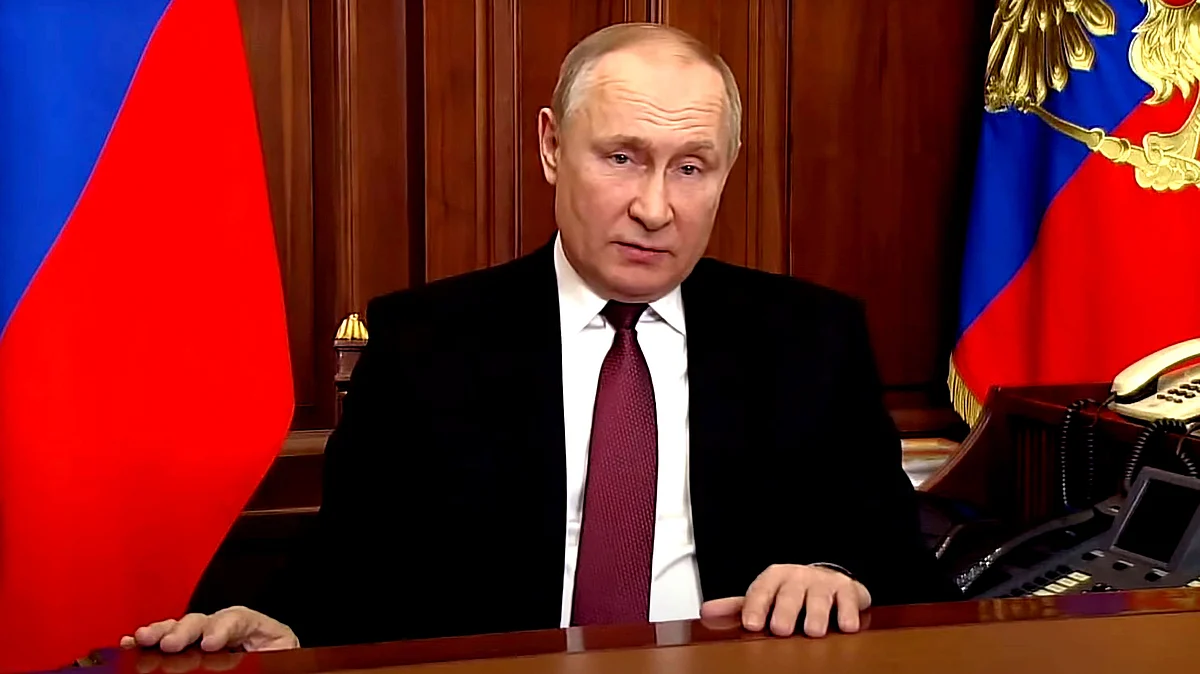 ولادیمیر پوتن، تصویر یو این آئی