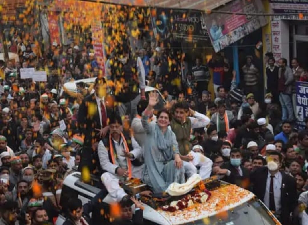 ’مرکزی و صوبائی حکومت نے غریبوں کا صرف استحصال کیا‘، مراد آباد میں پرینکا گاندھی بی جے پی پر حملہ آور