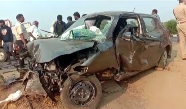 آندھرا: کرشنا ضلع میں دلخراش سڑک حادثہ، 6 ماہ کی بچی سمیت 5 افراد جان بحق