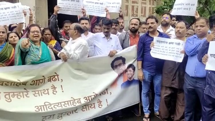 ’پارٹی کی پیٹھ میں چھرا گھونپنے والوں کو معاف نہیں کیا جائے گا‘، ایکناتھ شندے کی ’بغاوت‘ سے شیوسینک ناراض