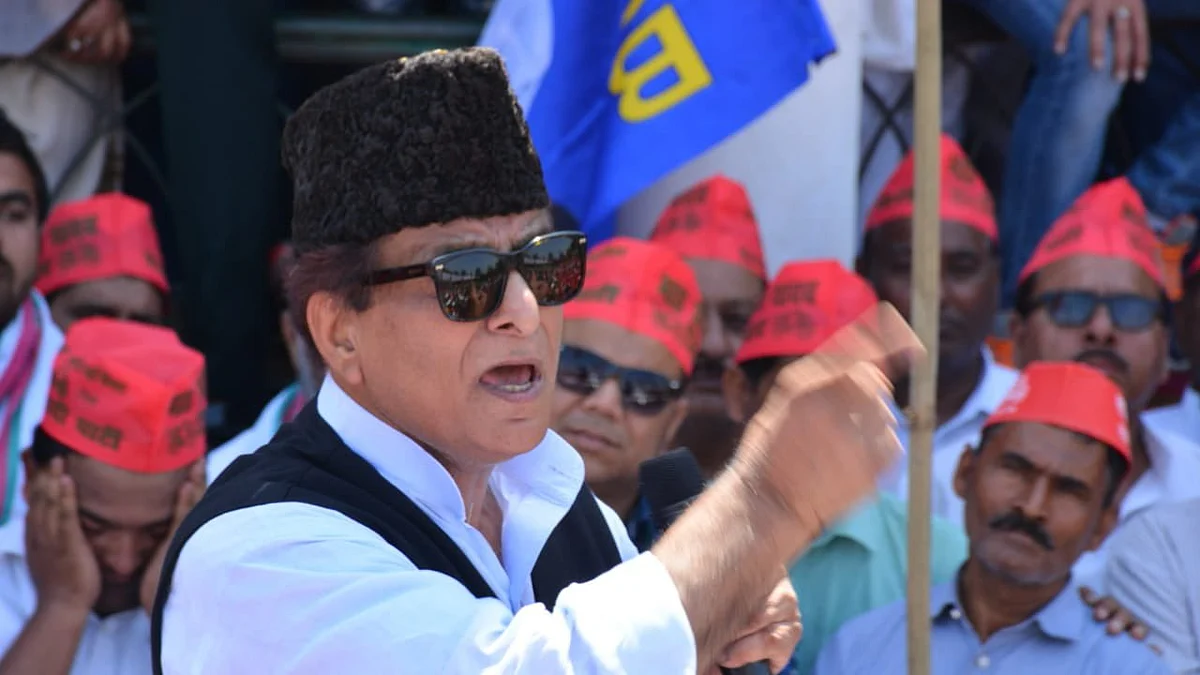 اعظم خان، تصویر ٹوئٹر @AbdullahAzamMLA