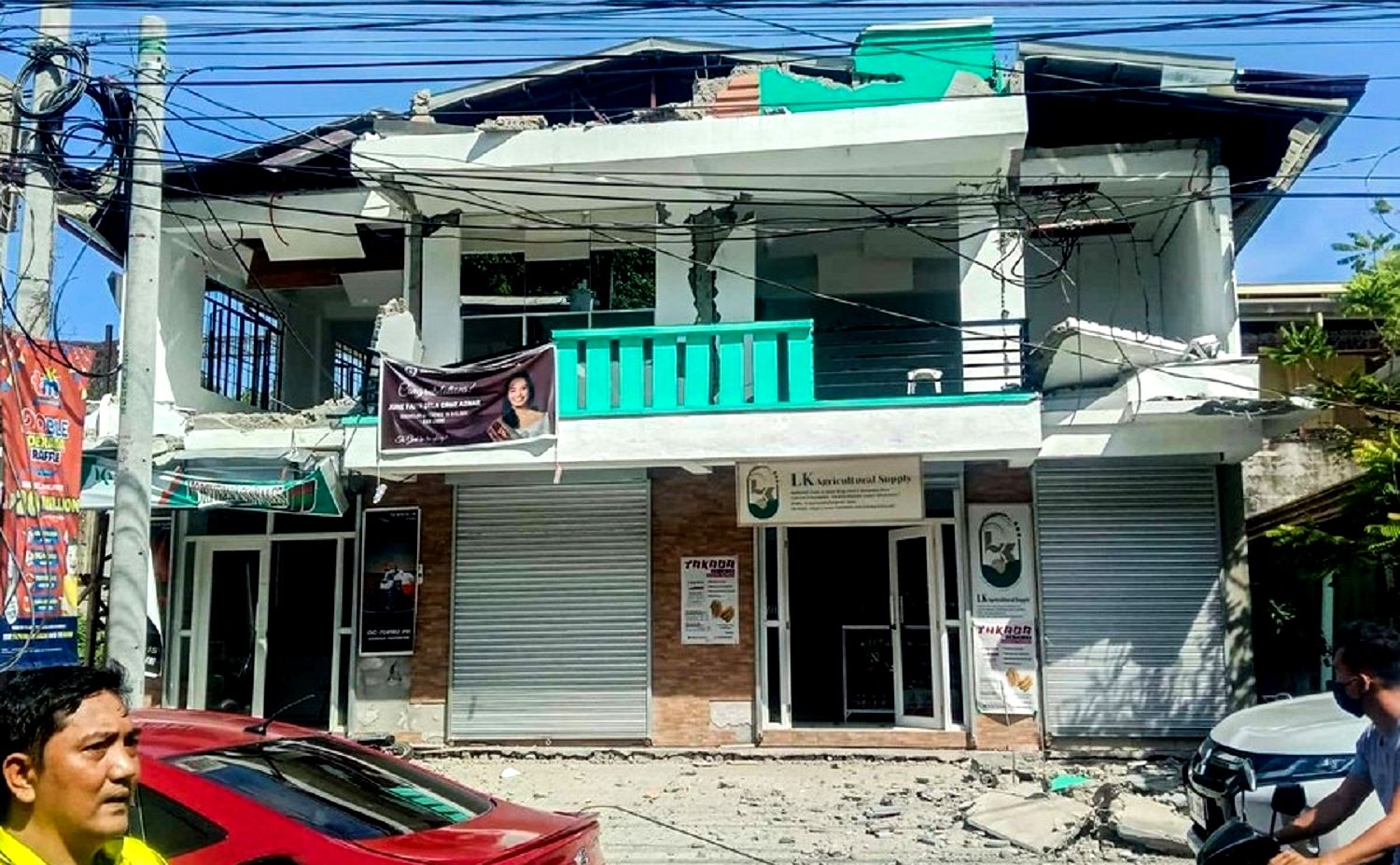 فلپائن میں تباہناک زلزلہ، 2 افراد ہلاک، درجنوں زخمی، کئی مکانات منہدم