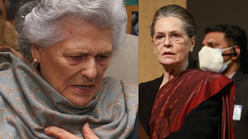 سونیا گاندھی کی والدہ پاؤلا مائنو کا اٹلی میں انتقال، پی ایم مودی کا اظہارِ غم