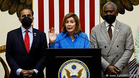 US Won't Leave Taiwan 'Alone', Nancy Pelosi