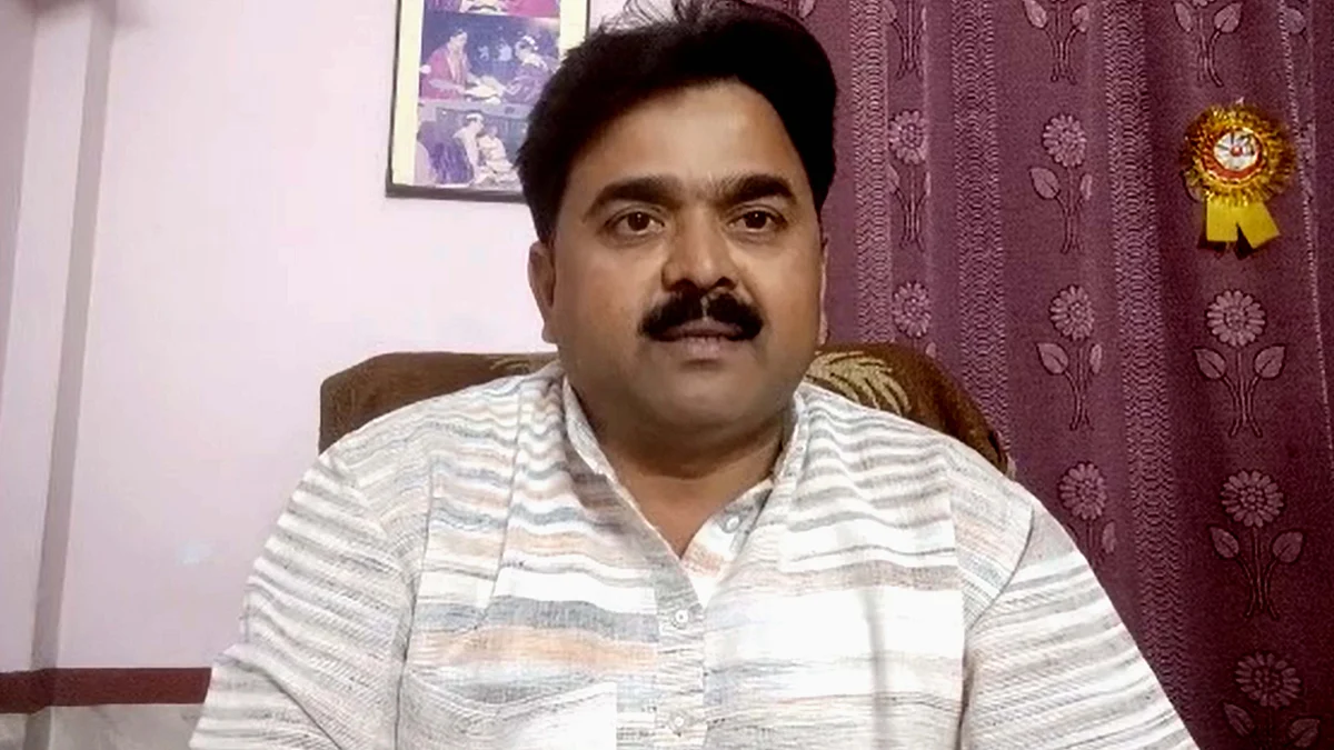 مدرسہ ایجوکیشن کونسل کے چیئرمین ڈاکٹر افتخار احمد جاوید / تصویر ویڈیو گریب