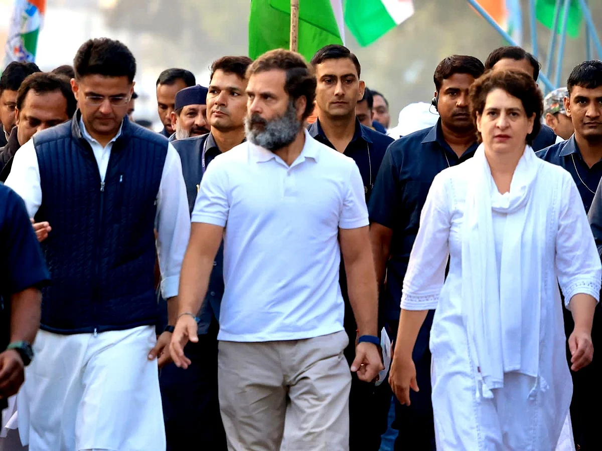 بھارت جوڑو یاترا، تصویر ٹوئٹر@INCMP