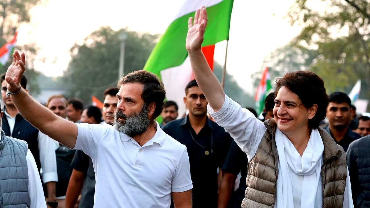 بھارت جوڑو یاترا، تصویر ٹوئٹر@INCMP