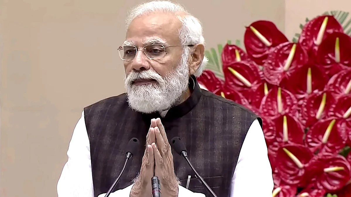 پی ایم مودی، تصویر یو این آئی