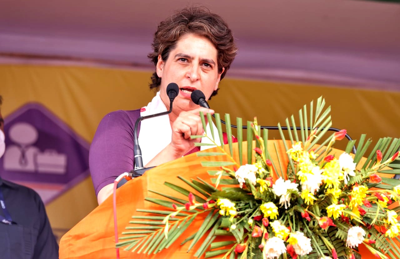 پرینکا گاندھی تمام ریاستی دارالحکومتوں میں خواتین کے مارچ کی کریں گی قیادت