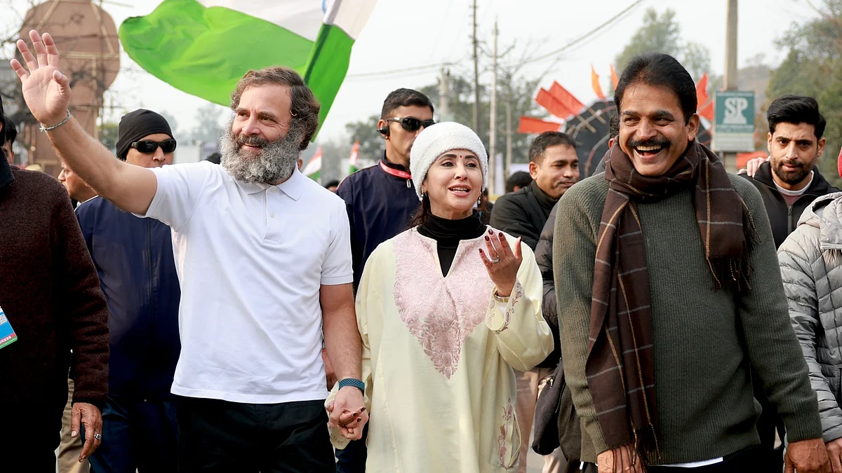 <div class="paragraphs"><p>بھارت جوڑ یاترا میں ارملا مانتوڈکر / ٹوئٹر / <a href="https://twitter.com/INCIndia">@INCIndia</a></p></div>