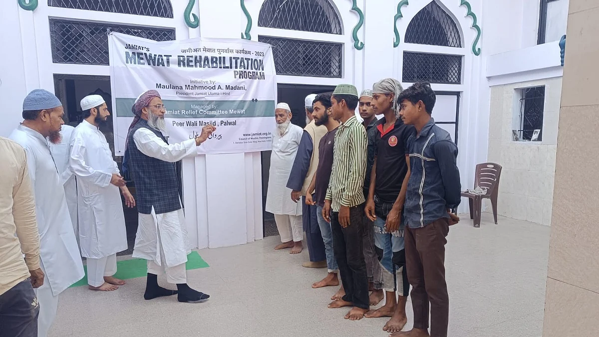 <div class="paragraphs"><p>میوات واقع پیر والی مسجد کا مرمت کے بعد افتتاح</p></div>