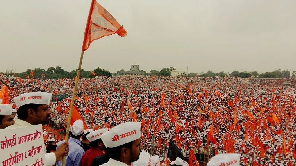 उफान पर मराठा आरक्षण आंदोलन 