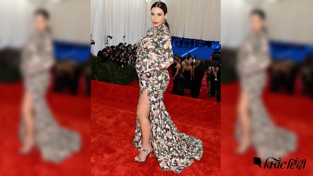 किम कार्दशियां ने 2013 मेट गाला में पहना था Givenchy का फ्लोरल गाउन