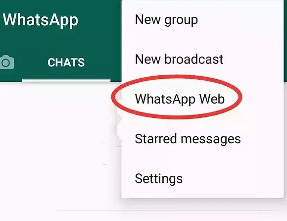 How to use whatsapp on laptop.