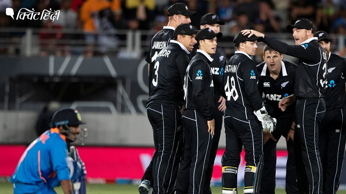 India vs New Zealand 3rd ODI at Mount Maunganui: मार्टिन गप्टिल ने भारतीय गेंदबाजों की जमकर धुनाई की