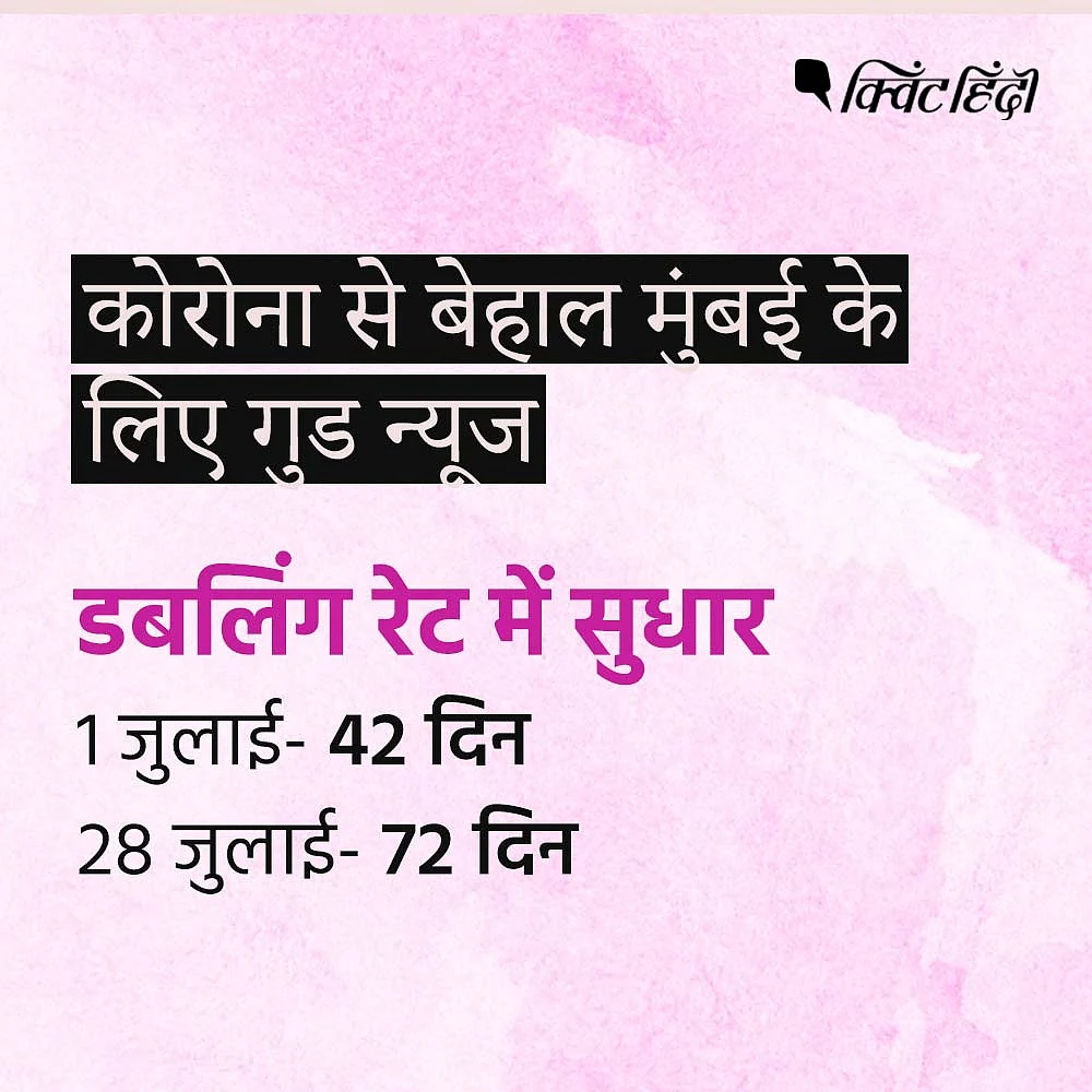 कोरोना का कहर झेल रही मुंबई के लिए उम्मीद जगाने वाले 5 संकेत