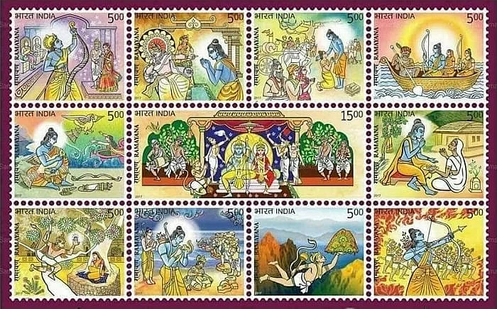 अयोध्या में राम मंदिर भूमि पूजन से पहले जारी हुए रामायण के स्टैंप?
