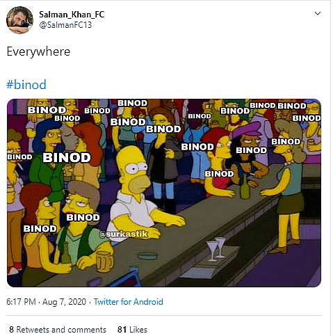 इंटरनेट पर जिधर नजर डालिए हर तरफ दिख रहा Binod, ये कहां से आया?