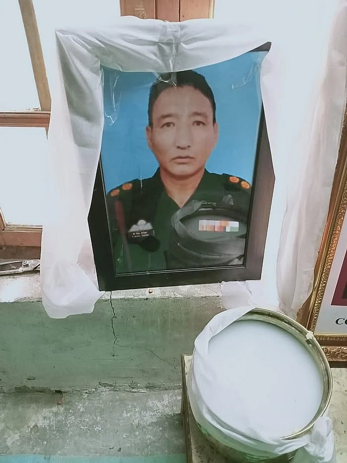 नीइमा तेंजिन ने भारत-चीन सीमा पर 31 अगस्त को हुई झड़प के दौरान अपनी जान गंवाई