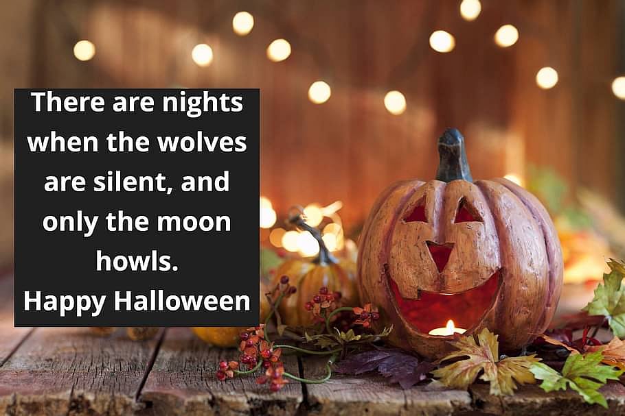 Halloween Images with Quotes in Hindi, English. Happy Halloween 2020 Wishes, Quotes, Wallpaper ...