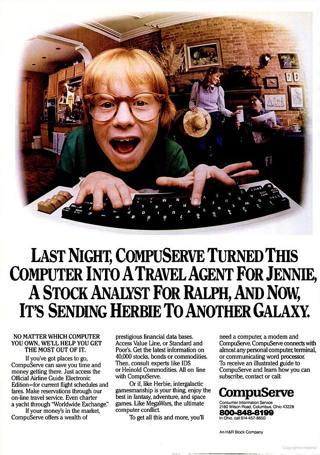 CompuServe, convinced Associated Press to give away their copy for free—all by portraying it as an experiment. 