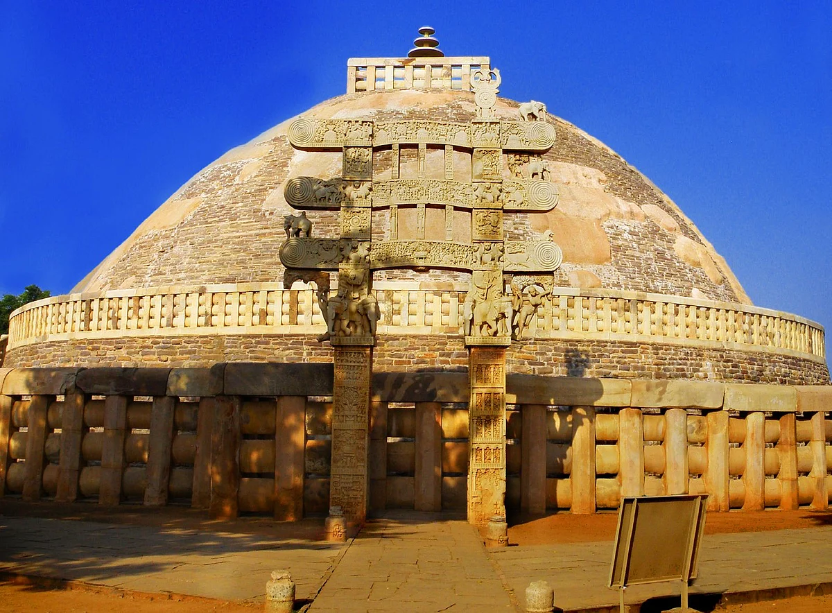 साँची का स्तूप के बारे में जानकारी - Sanchi Stupa in Hindi