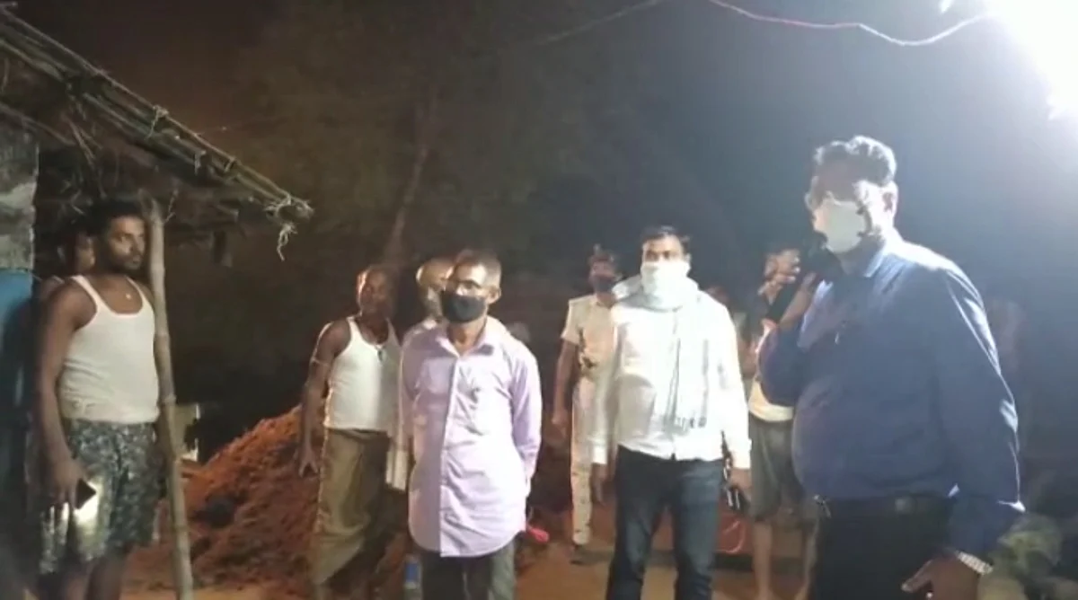देर रात हटाया गया करेह नदी के तटबंध पर बसे लोगों को